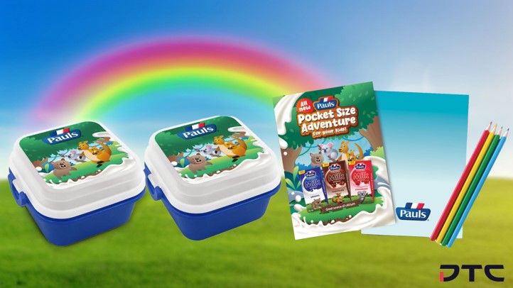 Kids-Friendly Gift with Purchase Promotional Merchandise for Pauls Dairy